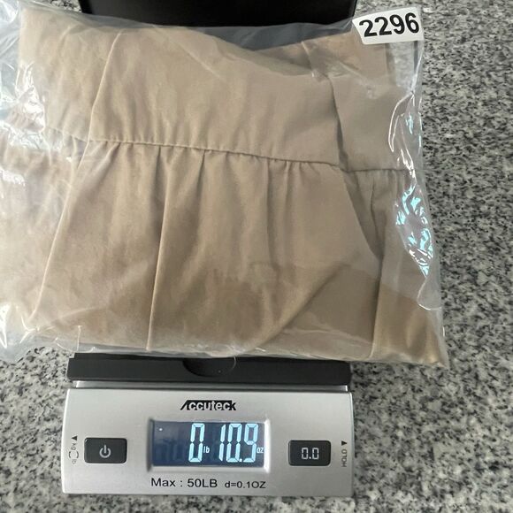 Banana Republic Puff Sleeve Tiered Midi Dress Khaki-Petite M - Picture 9 of 9